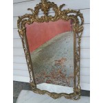 Месингова конзола с огледало кристал от Испания, много красив комплект - 4508